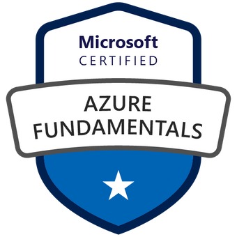 Badge for Microsoft Certified: Azure Fundamentals